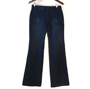 Ann Taylor Loft curvy flare jeans,Blue, 2